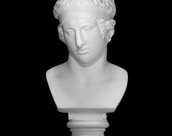ポリュクレイトスのディアドゥメノスの胸像、古代ギリシャ彫刻、石膏