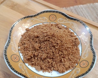 Azúcar de palma orgánica - Edulcorante natural de azúcar de coco para café y repostería - Gula Semut artesanal sin refinar - Vegano y saludable