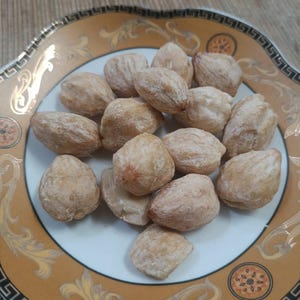 Authentic Indonesian Raw Candlenuts Kemiri Whole Seeds Gourmet Spice Organic Hair Growth Skincare Cooking