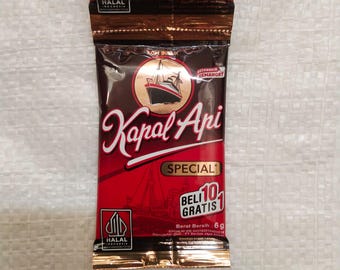 Indonesisches Kaffee-Probepaket: Kapal Api Special & Luwak Premium Kaffee, authentischer Java Starkkaffee, traditionelles Beutelgebräu