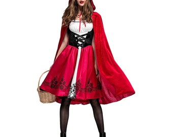 Little Red Riding Hood Costume Adult Etsy