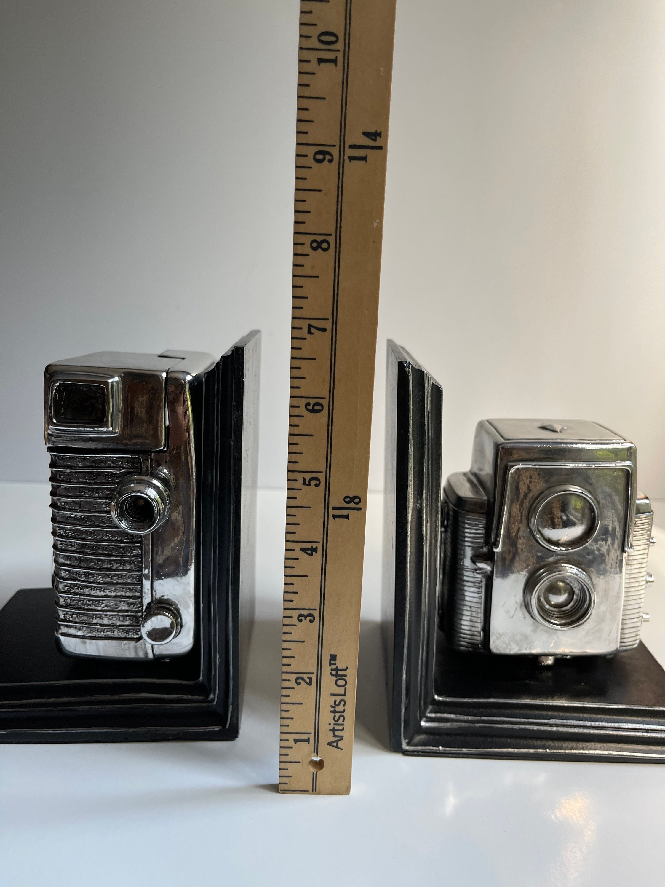 Vintage Camera Bookends Safety Storage Box Retro Camera Props Secret ...