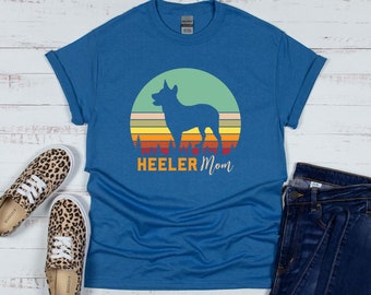 Long or Short sleeve Hand made in Australia. PRE ORDER_____ Easy Over Blue Heeler Tee Size made to order