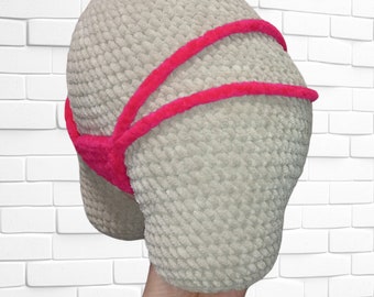 Coussin de butin, coussin de cul, coussin de cul, hift pour homme, hift pour petit ami, cul au crochet, cadeau sexy, cadeau adulte, cul anatomique, cul de femme