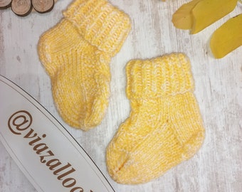 knitted socks, children's socks, warm socks