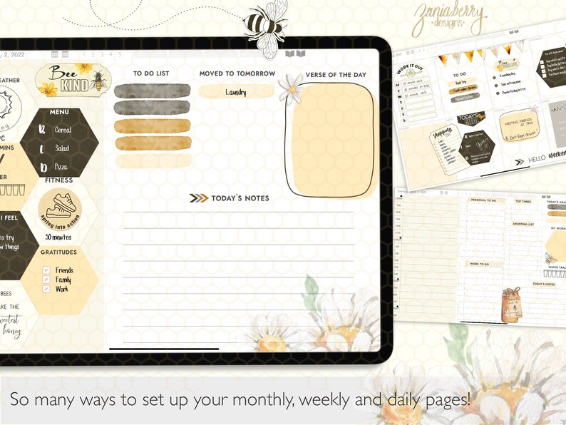 DIGITAL PLANNER STICKERS April Plan Journal Basic and - Etsy