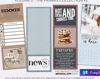 FARBWECHSELAUFKLEBER | Volume 2 - The Frames Collection 2 für die Noteful App