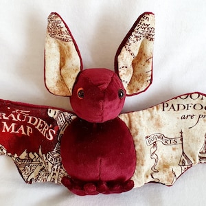 Handmade Plush Bat - Halloween/Wizard/Cartoon