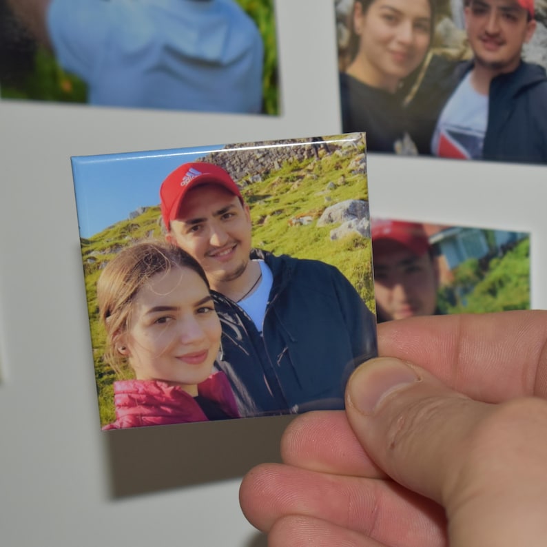 Personalised Photo Magnets: Custom Fridge Magnets, Bulk Christmas Gifts Bild 10