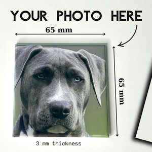 Personalised Photo Magnets: Custom Fridge Magnets, Bulk Christmas Gifts Bild 4