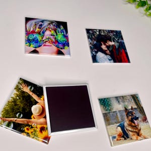 Personalised Photo Magnets: Custom Fridge Magnets, Bulk Christmas Gifts Bild 7