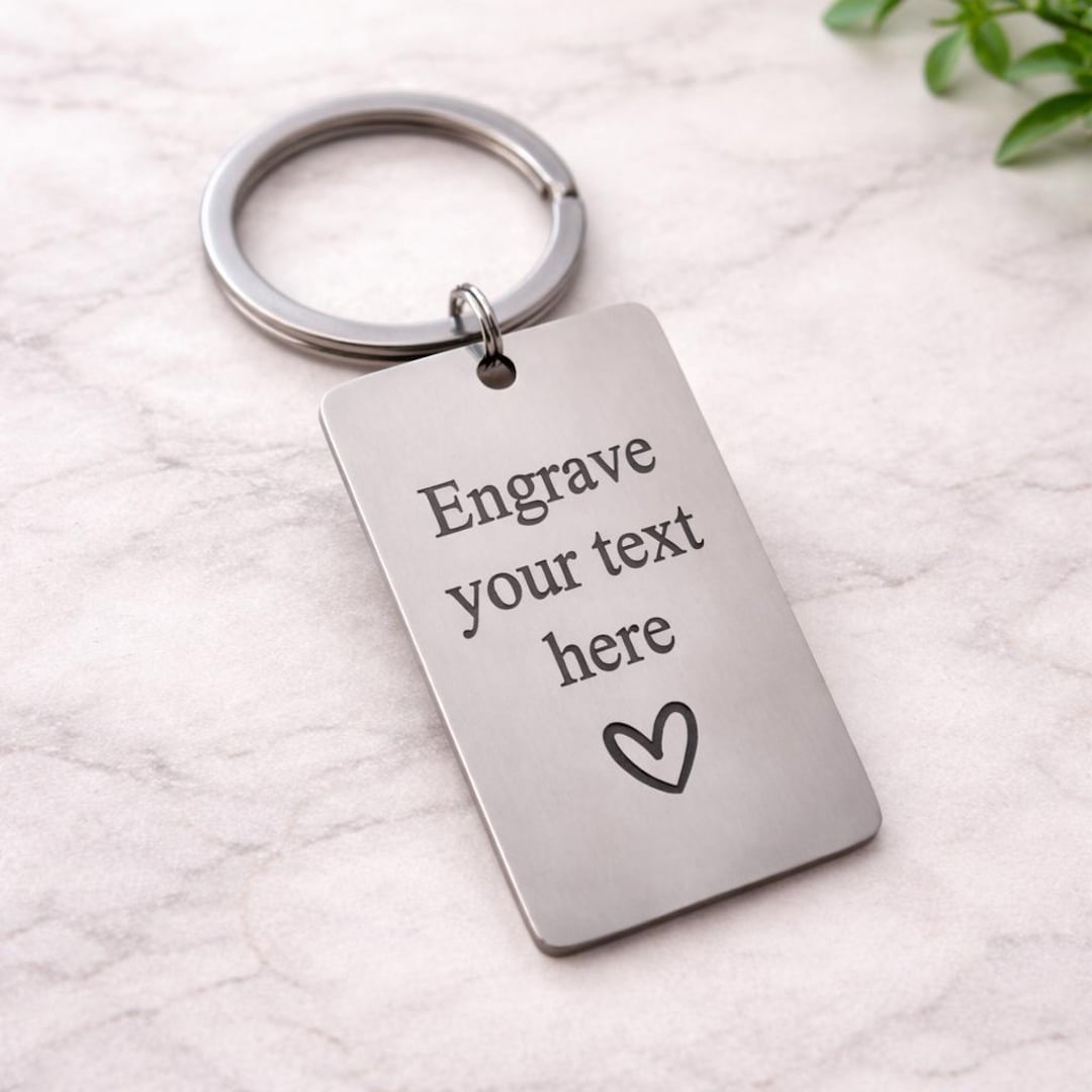 personalised-engraved-stainless-steel-keychain-custom-name-date
