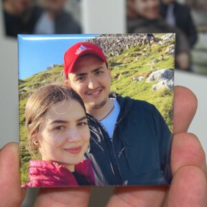 Personalised Photo Magnets: Custom Fridge Magnets, Bulk Christmas Gifts Bild 2