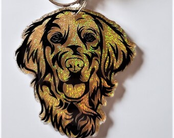 Golden Retriever Key Chain