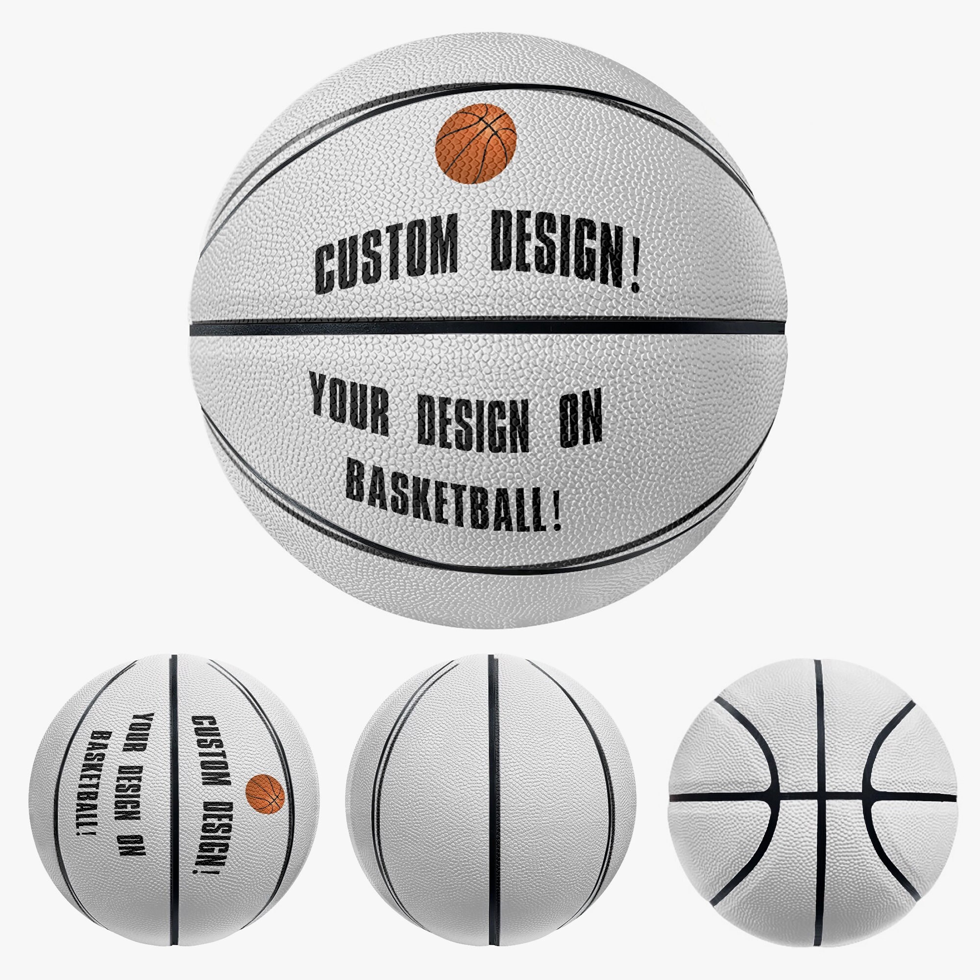 Custom Basketball With Name Personalized Sports Gift for Her Etsy