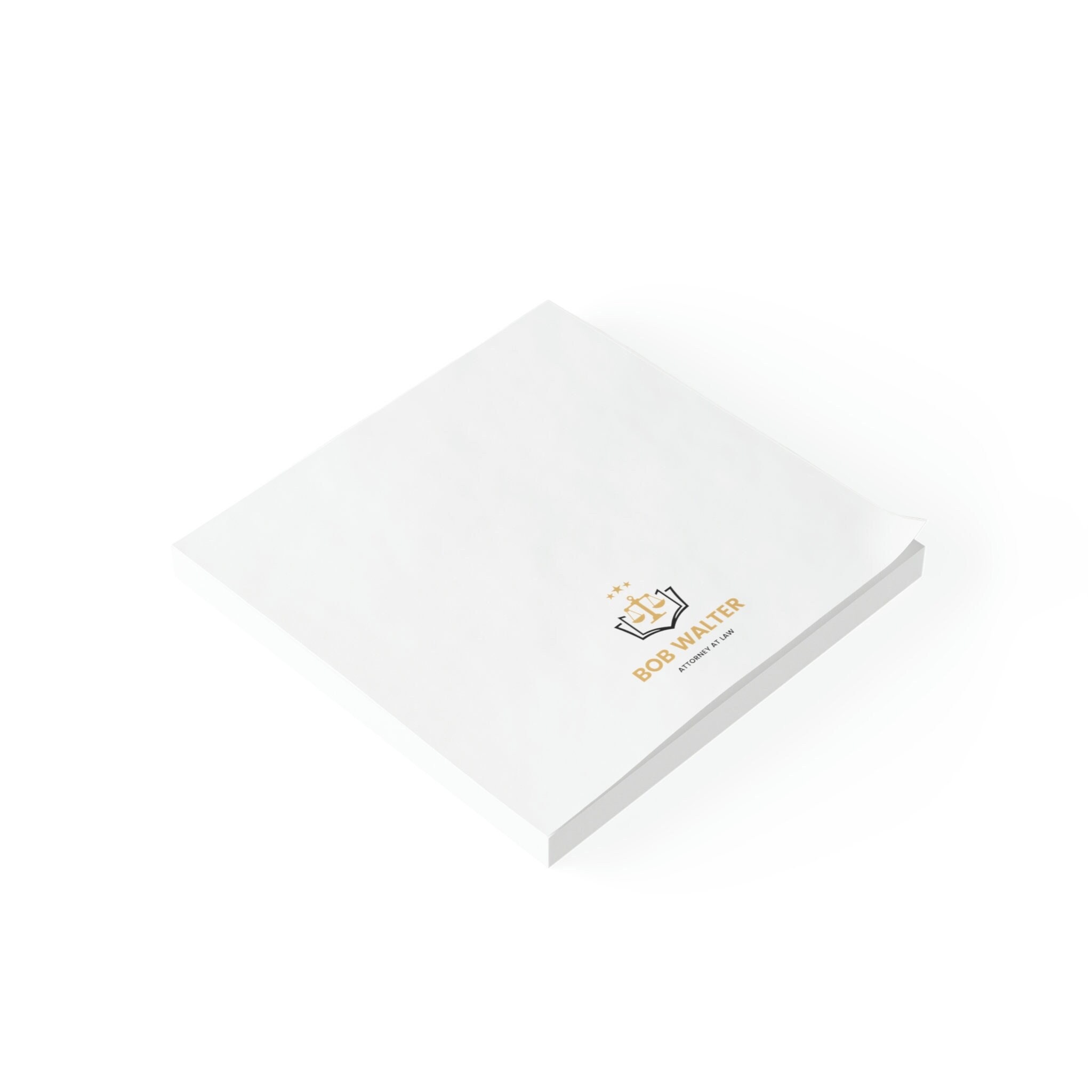 Custom Postit® Note Pads Business Gift Sticky Notes Etsy