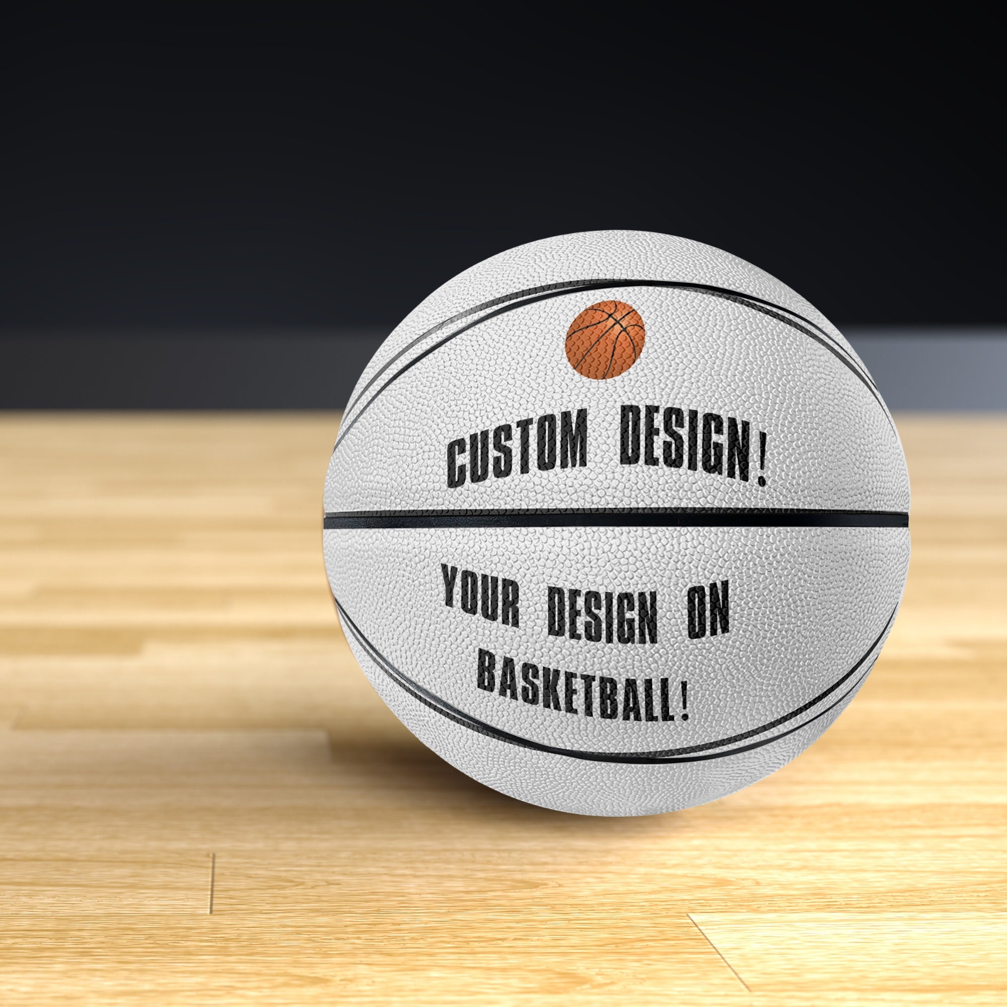 Custom Basketball With Name Personalized Sports Gift for Her Etsy