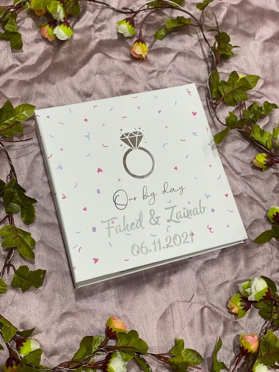 Personalised Wedding Album Etsy