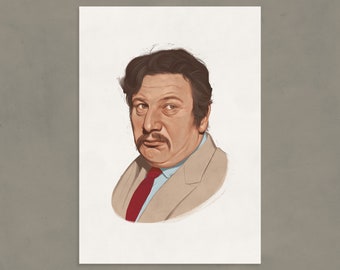 Peter Ustinov - giclée art print