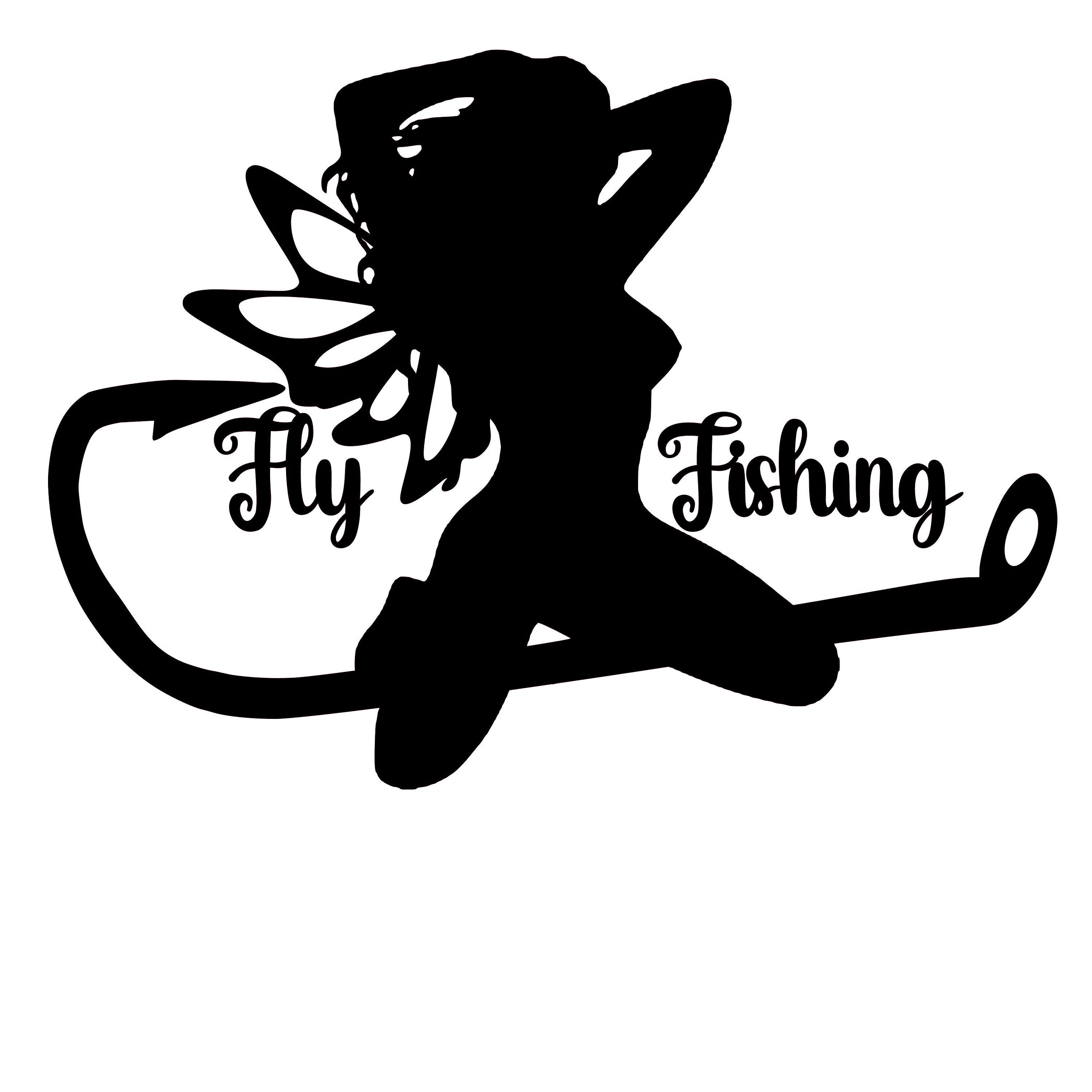 Fly Fishing Decal 