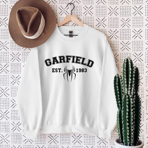 Garfield Sweatshirt, Parker Est 1983 Sweater, Spiderman Sweatshirt, Andrew Garfield Fan, Andrew Garfield Homage Tee Shirt, Hoodie Christmas image 1