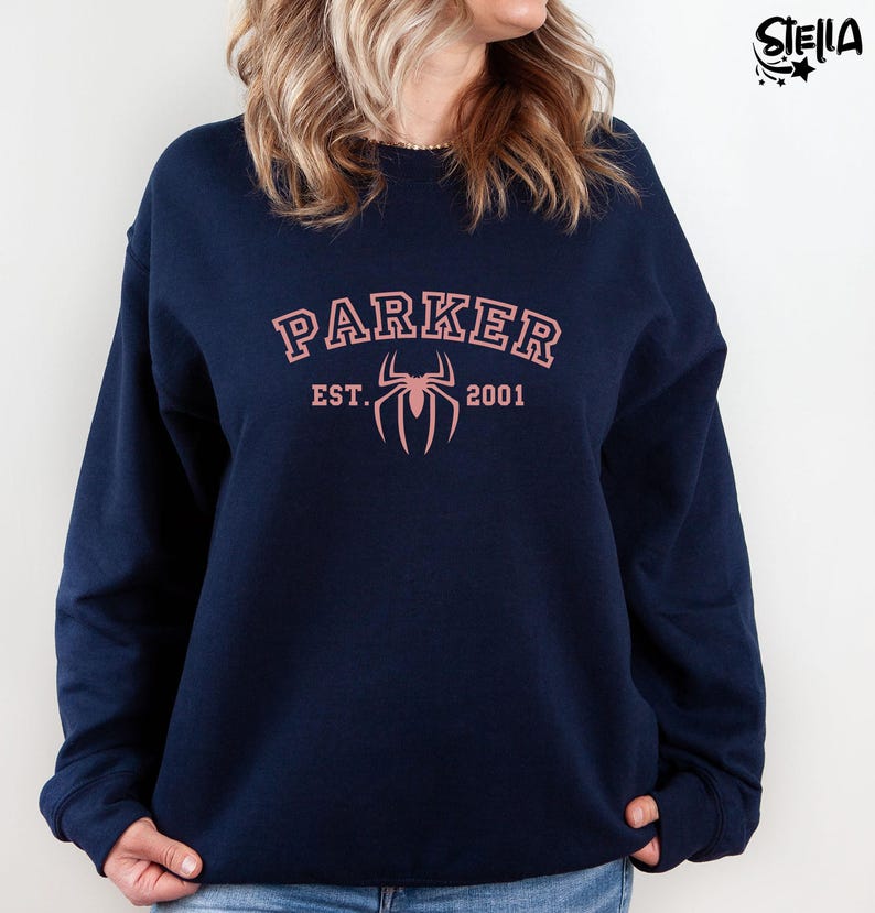 Cute Marvel Sweatshirt, Spiderman Sweatshirt, Parker 2001, No Way Home Sweatshirt, Spider-man Outfit, Funny Avengers Jumper Christmas 画像 4