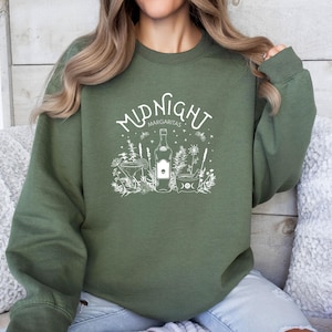 Magic Sweatshirt, Midnight Margaritas Top, Practical Magic Sweater, Drinking Gift, Cute Halloween Jumper, Movie Sweatshirt, Funny Halloween