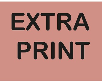 Extra Print Fee