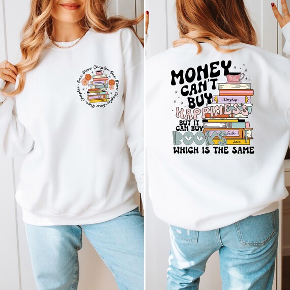 Bookish Sweatshirt, Book Lover Jumper, Motivational Top, Quote Sweatshirt, Reading Sweater, Book Nerd Gift, Womens Book Top, Book Gifts