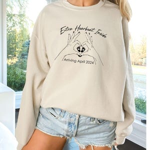 Pregnant Sweatshirt, Mum To Be Sweatshirt, Pregnant Mum Sweatshirt, Baby Announcement Top, Pregnancy Reveal, Maternity Jumper, Mummy to be imagem 2