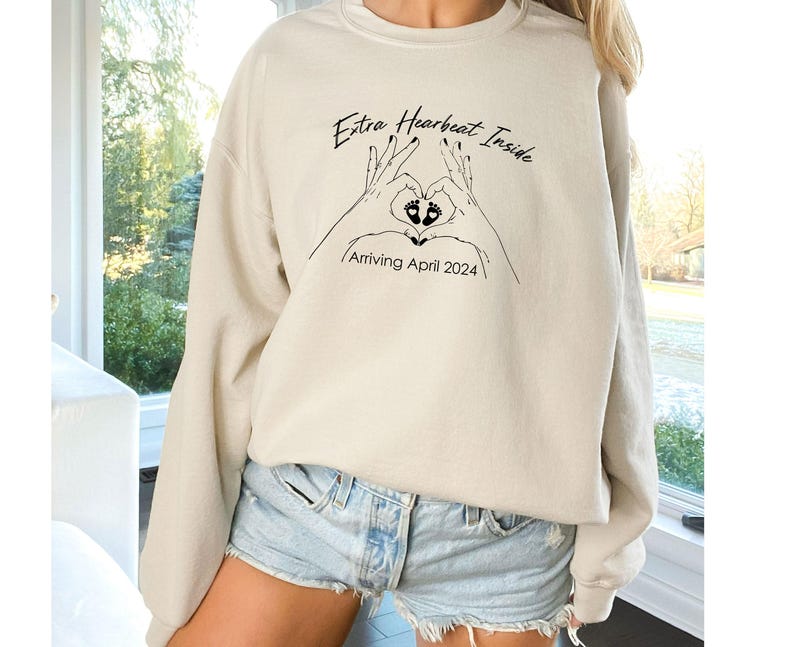 Pregnant Sweatshirt, Mum To Be Sweatshirt, Pregnant Mum Sweatshirt, Baby Announcement Top, Pregnancy Reveal, Maternity Jumper, Mummy to be imagem 2