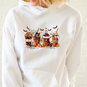 Pumpkin Spice Hoodie, Horror Hoodie, Pumpkin Hoodie, Pumpkin Jumper, Halloween Hoodie, Pumpkin Spice Latte, Hello Pumpkin Hoodie, Fall Top