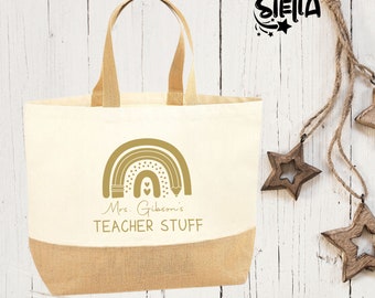 personalized teacher bolsas