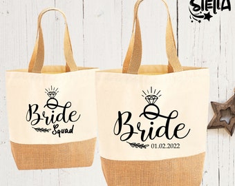 team bride tote bolsas