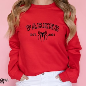 Cute Marvel Sweatshirt, Spiderman Sweatshirt, Parker 2001, No Way Home Sweatshirt, Spider-man Outfit, Funny Avengers Jumper Christmas 画像 6
