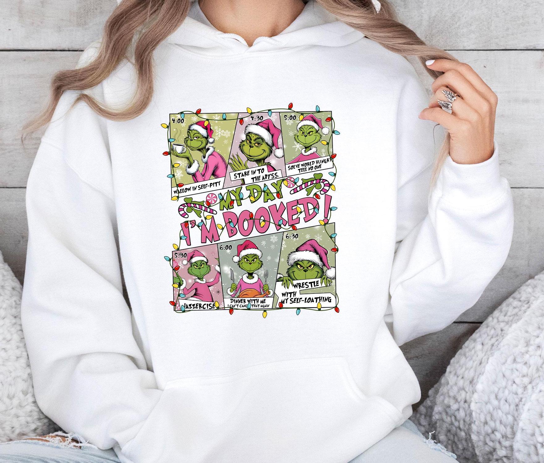Resting Grench Face-White,S Kerstmis De Grinch Hoodie Lange Mouw Trui Xmas Hoodie Trui~p155577193 Resting Grench Face-White,S Kerstmis De Grinch Hoodie Lange Mouw Trui Xmas Hoodie Trui~p155577193