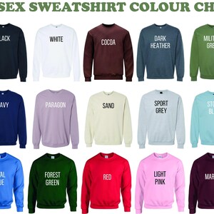 Sudadera de vaca de las Tierras Altas, suéter divertido de vaca, top de animales de granja, regalo para amantes de los animales, sudadera con animales, jersey de mariposas, regalos de vaca de las Tierras Altas imagen 8