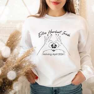 Pregnant Sweatshirt, Mum To Be Sweatshirt, Pregnant Mum Sweatshirt, Baby Announcement Top, Pregnancy Reveal, Maternity Jumper, Mummy to be imagem 1