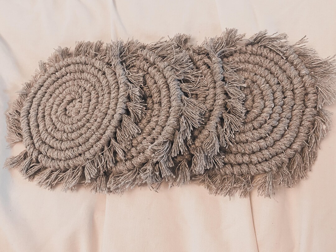 Round Rug Coasters This item is unavailable - Etsy