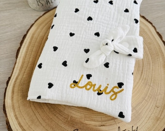 Personalized health record cover - Birth gift