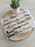 Personalized Name Sticker in Permanent Vinyl | Custom Decal | Personalized Decor | 18 Fonts to Choose From product logo