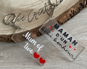 Personalized Keychain - Mother's Day Gift