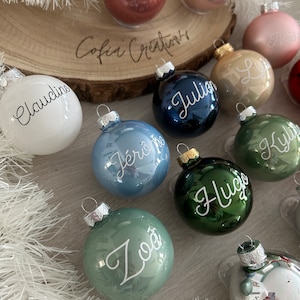 Boule de Noël personnalisée. image 3