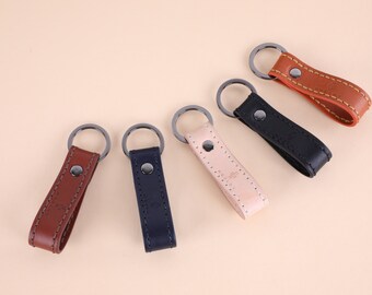Schlüsselanhänger aus Kunstleder, Premium Schlüsselbund, gravierter Schlüsselanhänger, Perfektes Geschenk, Personalized Keychain, Kunstleder