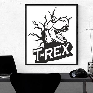 Dinosaur SVG/DXF - Digital Download (Dxf, Svg, Pdf, Cdr, Ai) - Laser CNC Plasma Waterjet - Dinosaur Dxf - Dinosaur Svg - metal cutting