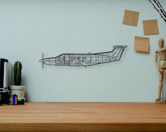 Pilatus PC-12 SVG Dxf Airplane Model | CNC Laser Cut File