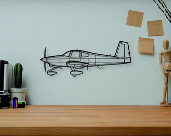 RV-10 SVG Dxf Airplane Model | CNC Laser Cut File