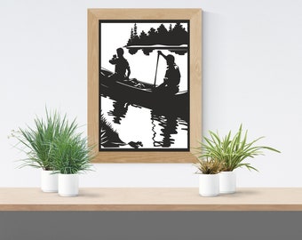 Boat ride SVG/DXF - Digital Download (Dxf, Svg, Pdf, Cdr, Ai) - Laser CNC Plasma Waterjet - Boat Dxf - Boat Svg - Dxf files - Svg files