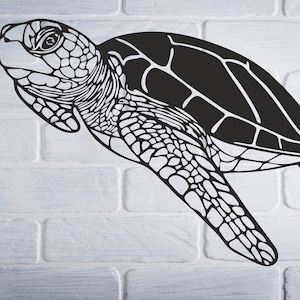 Tortoise SVG/DXF - Digital Download Pdf, Dxf, Cdr, Ai, Svg - Laser CNC Plasma Waterjet - Tortoise Dxf - Tortoise Svg - metal cutting