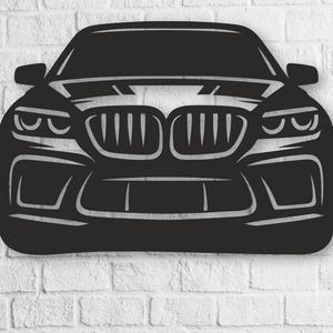 Bm.w SVG | Bm.w DXF | Classic Car Vector Design | Dxf, Ai, Cdr, Pdf Digital Files for CNC & Laser Cutting | Vintage Sports Car Art